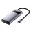 Hub tipo C con HDMI 4K, PD, USB 3.0 y Ethernet de 100 W 5