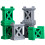 Plastic Track Support for Wooden Train Sets Assorted Colors 5