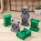 Plastic Track Support for Wooden Train Sets Assorted Colors 6