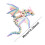 Dragefigur3D-printet godterifarge 15,3 tommer 1 stk 5