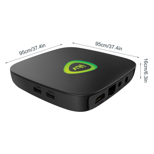 Ασύρματη συσκευή αναπαραγωγής πολυμέσων Android TV με δυνατότητα ροής, ασύρματο WiFi 2
