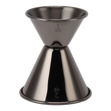 Black Double-Headed Jigger Stainless Steel 30ml/60ml