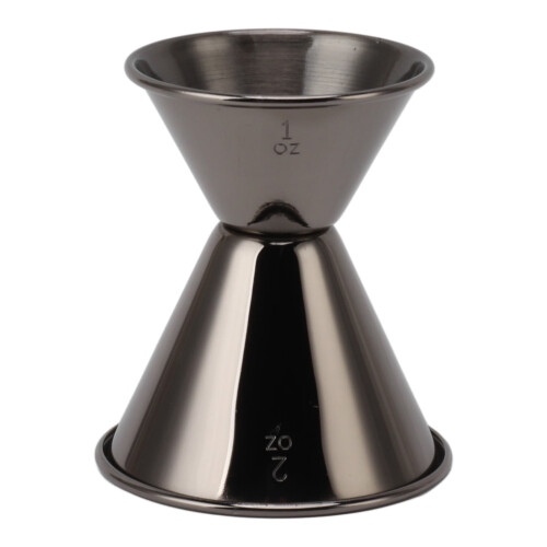 Black Double-Headed Jigger Stainless Steel 30ml/60ml