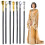 Egyptian snake cobra scepter cane 36 inches 2