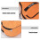 Orange Guitar Case Heavy Padding Oxford Cloth 8
