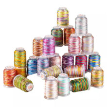 Polyester embroidery thread variegated 210D/9-3#