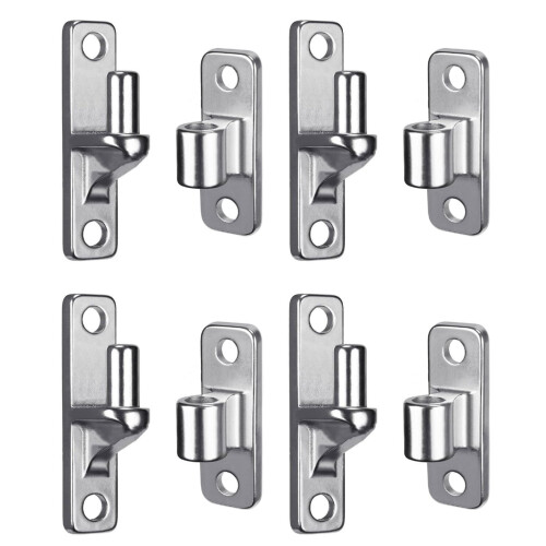 Stahl-Torbänder, robust, Wandmontage, 2er-Pack 1