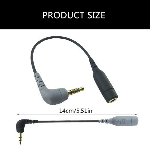 3.5mm to TRRS microphone adapter for SC3SC4microphones 2