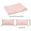 Polyester beddengoedset, effen kleur, 3-delig 3