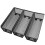 Silverware Drawer Organizer Mesh Interlocking 3-Pack 1