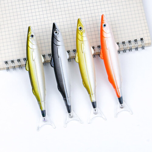 Fischförmige Kugelschreiber, 0,5 mm, 6er-Packung 2