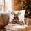 Capa de Almofada de Natal com Design Vintage 45x45 cm 4