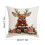 Capa de Almofada de Natal com Design Vintage 45x45 cm 6
