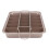 Αντικολλητικό τηγάνι για brownie από ανοξείδωτο ατσάλι, τετράγωνο, 1 τεμάχιο 3