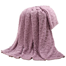 Lhked micro plys fleece tæppe 70x100 cm