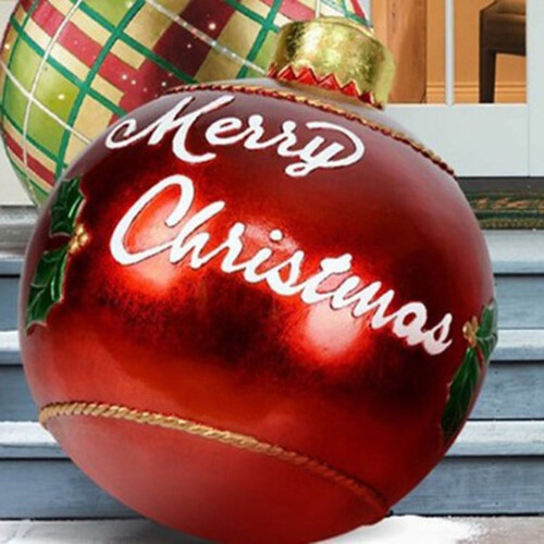 Christmas Inflatable Ball PVC Transparent 60CM