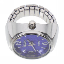 Quartz vingerhorloge in casual ringstijl, 1 stuk