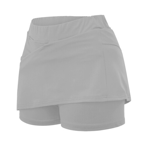 Women's Tennis Skirt with Pockets Stretchy Active Short 2