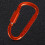 D-Ring-Karabiner mit robustem Verriegelungsclip (6er-Pack) 6