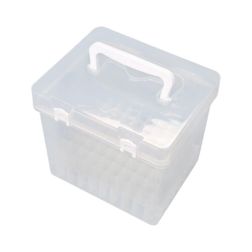 Marker holder with slots dustproof 80-slot organizer