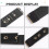 M.2 NVME Extension Cable for SSD  Card PCI-Express 4.0X4M Key Extender Cable for Solid Drive Riser Card L Shaped 2