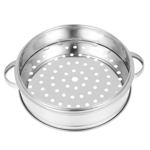 Dampkurv i rustfrit stål til køkkenet, 1 stk.
