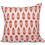 Daisy ikat geometric pillow 16" x 16" 1