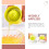 Presse-citron en plastique vert (2 pièces) 3