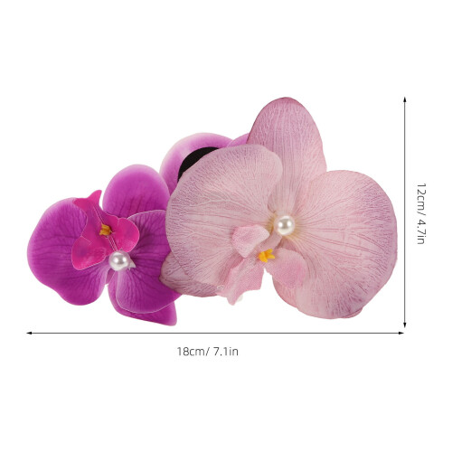 Blomsterhårspenner for kvinner, liten, 1-pakning 1