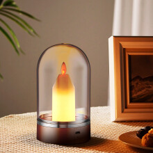 Lampe bougie tactile rechargeable USB 48 h