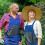 YOBOLK Backpack Gardening Apron with Pockets 1pc 1