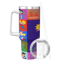 Hey Arnold isolierte Edelstahl-Thermoskanne 40oz