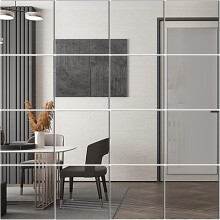 Silver Mirrored Acrylic Sheet 3mm Thick