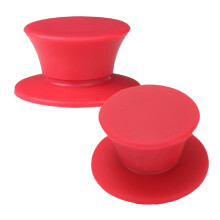 Silicone Pot Lid Handle Sleeves with Beads 2 pcs