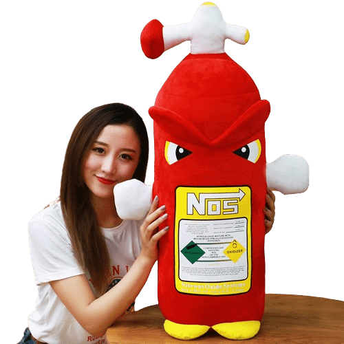 Fire Extinguisher Plush Pillow Toy for Kids