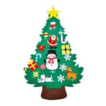 Felt Christmas Tree for Kids 3.2 Ft with 32 Ornaments
