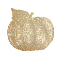 Hollow Pumpkin Placemats Washable Halloween Table Mats 4