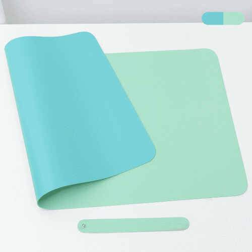 Tapis de bureau en cuir PU imperméable 61 x 30 cm