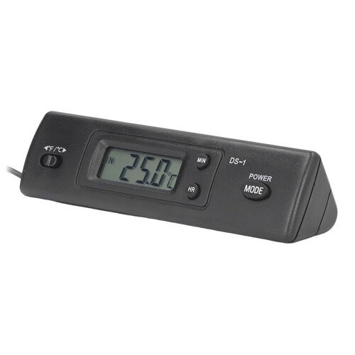 Digital Thermometer Clock Display ABS Refrigerator 2