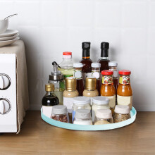 Rotating Kitchen Shelf Tray Circular Turntable 1 Pack
