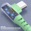 Cablu Micro USB cu încărcare rapidă din silicon lichid de 5A 5