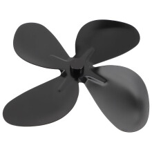 Pales de ventilateur de cheminée en métal de remplacement pour modèle mural en bois