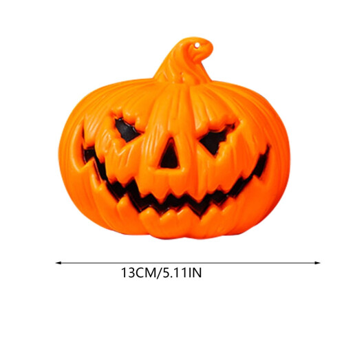 Halloween Græskar Lanterne Plastik 20 cm Orange 1