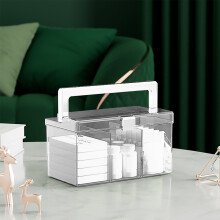 Stackable Storage Bins with Removable Dividers 6-Pack