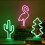 Luces decorativas de neón Tropical Nights con control remoto 3