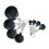 Tainini measuring cups and spoons set 8-piece gray 1
