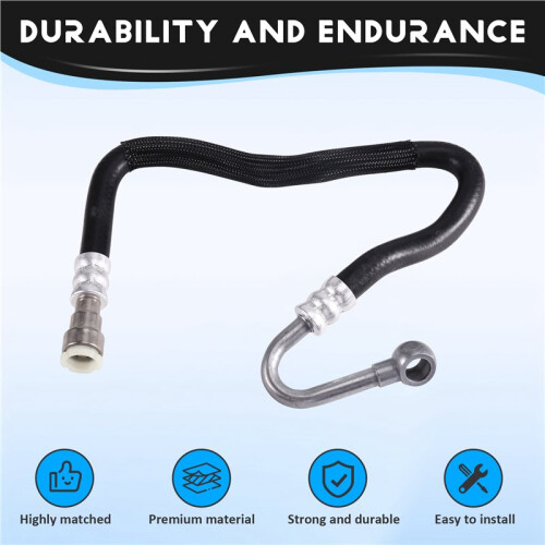 Car Return Pipe Steering System Hydraulic Hose 32416767137 for  X5 E53 2000-2006 2