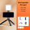 Hariumiu LED fill light3 couleurs 1200 lux 1