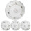Clear Acrylic Lazy Turntable 6 Inch 4 Pcs 1