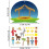 Nativity Scene Stickers Religious Christmas Decor Set for 5